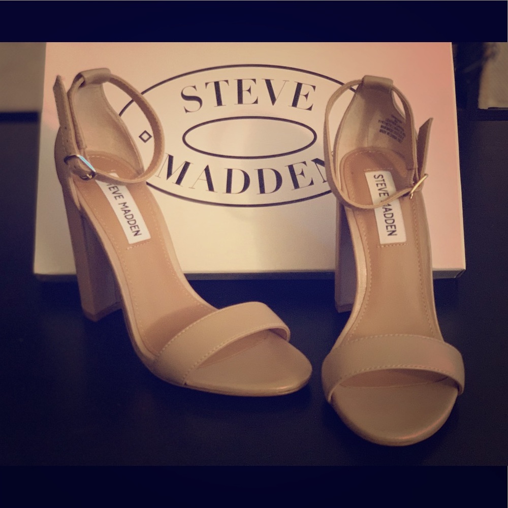 Women’s Heels - Steve Madden - Carrson Blush Lther